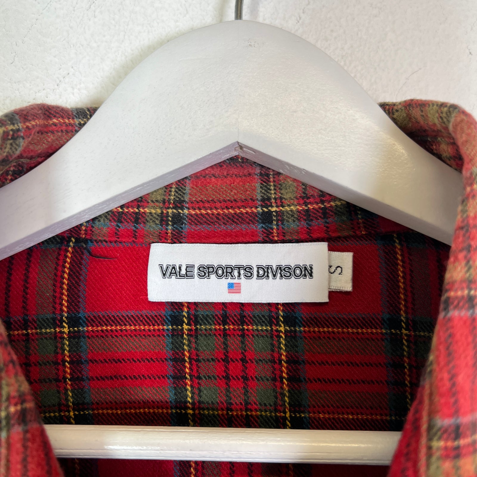 Vale Red 'Valley Dreams' Rhinestone Flannel Shirt