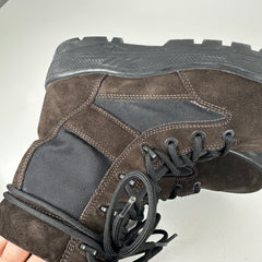 Yeezy Season 4 'Oil' Suede Combat Boot Size 8