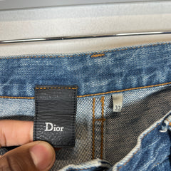 Dior Blue Clawmark Jeans Size 30