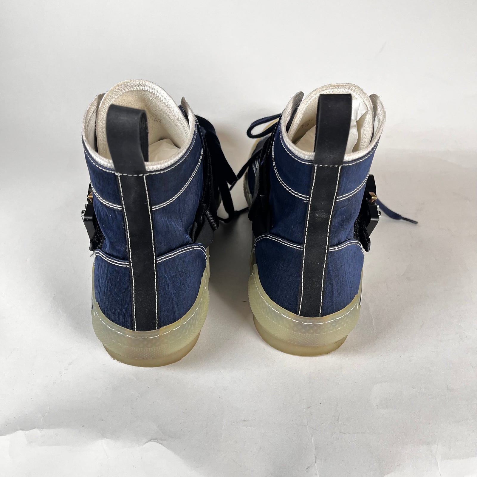 Dior x Alyx B23 Buckle High Top Sneakers Size 42