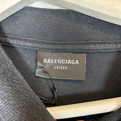 Balenciaga Black Embroidered Sleeve Outline Longsleeve Size 1