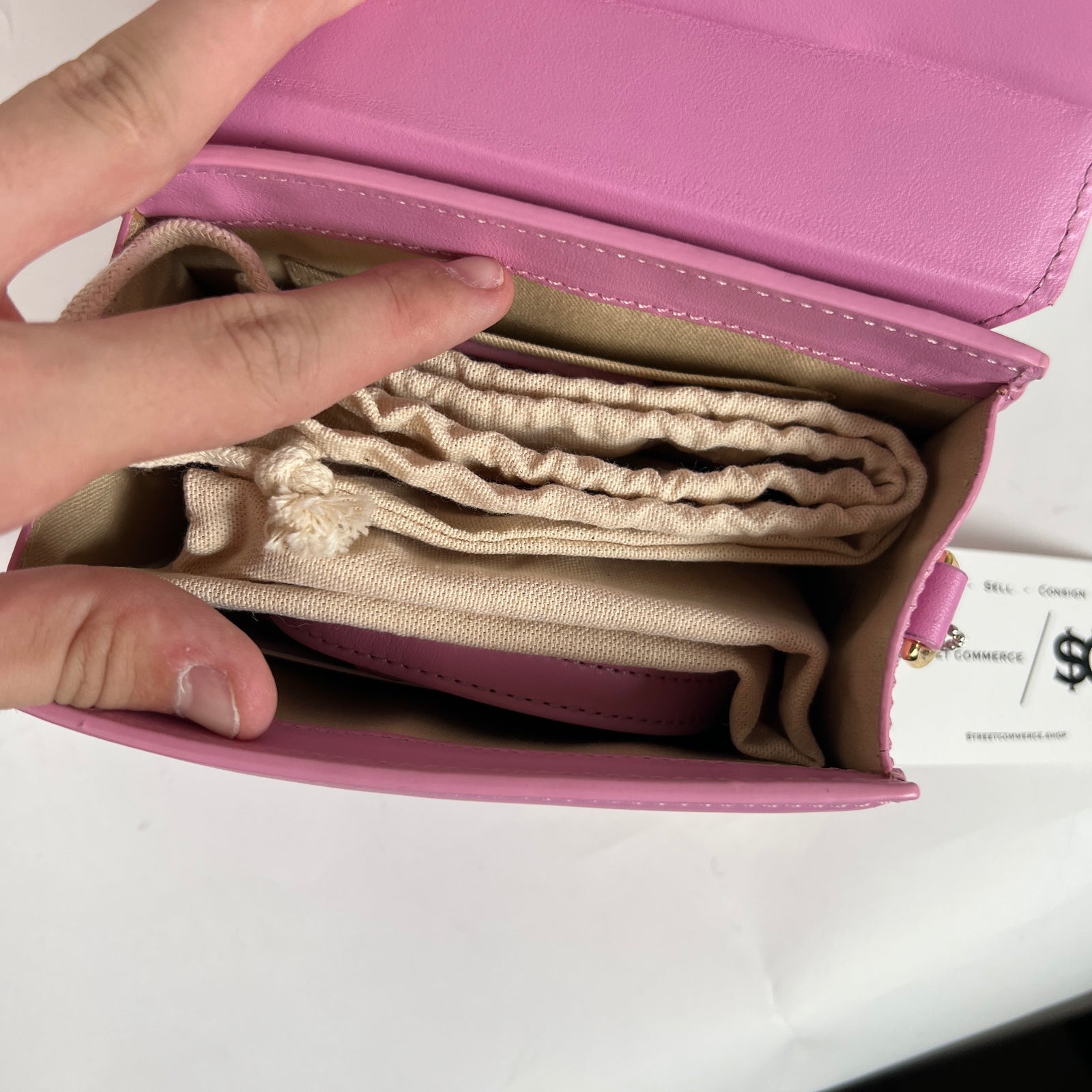 Jacquemus Le Chiquito Noeud Handle Bag Pink