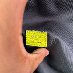 Louis Vuitton Yellow Taigarama Monogram Discovery Backpack