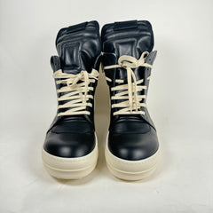 Rick Owens Black/Milk Geobasket Size 42