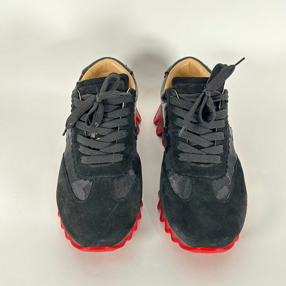 Christian Loubotin Shark Sneakers Size 42