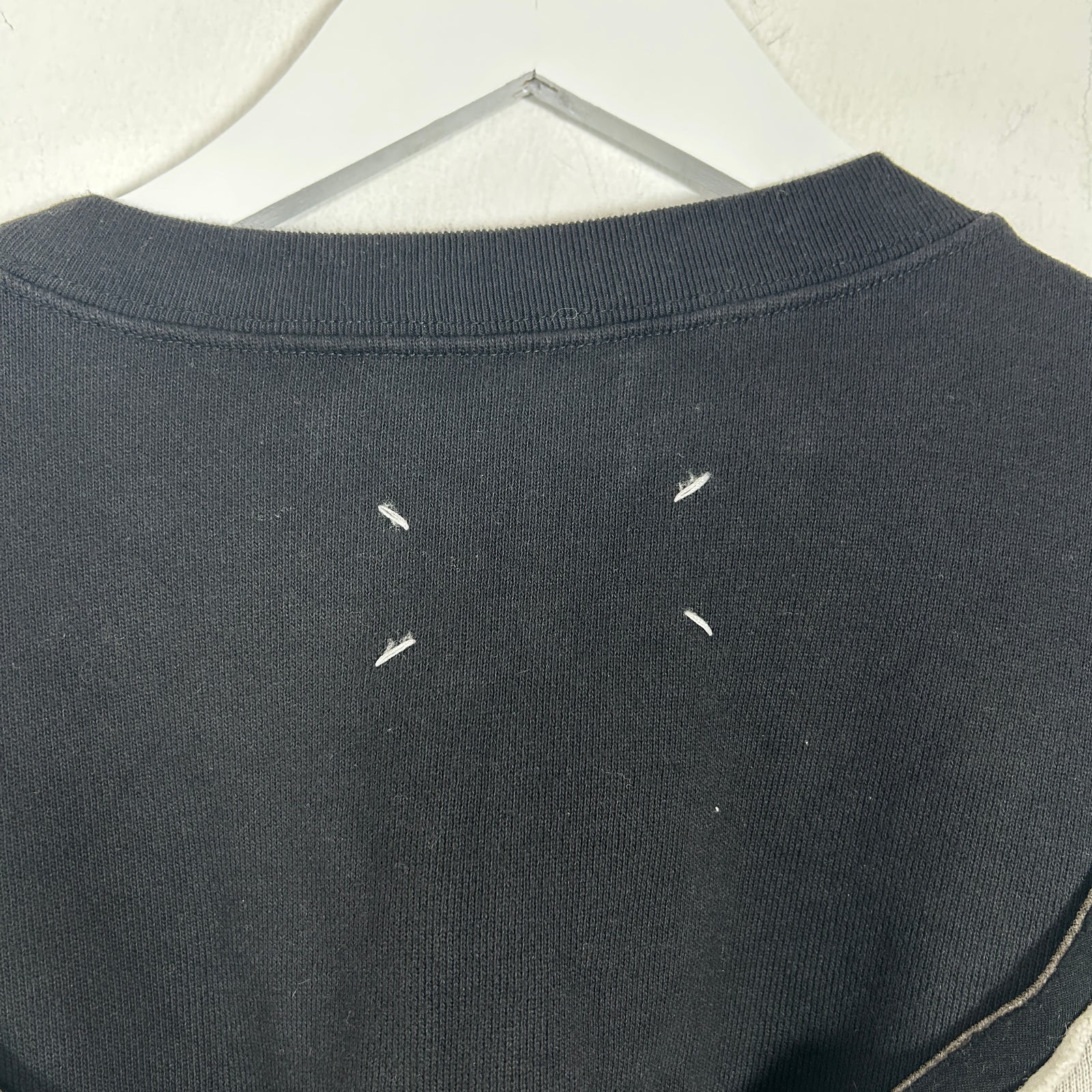 Maison Margiela Contrast Sleeve Crewneck Size XS