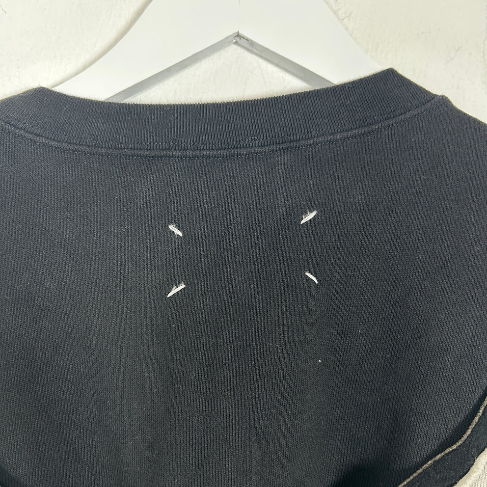 Maison Margiela Contrast Sleeve Crewneck Size XS
