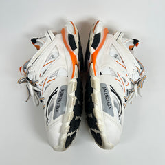 Balenciaga White/Orange Track Sneaker Size 44