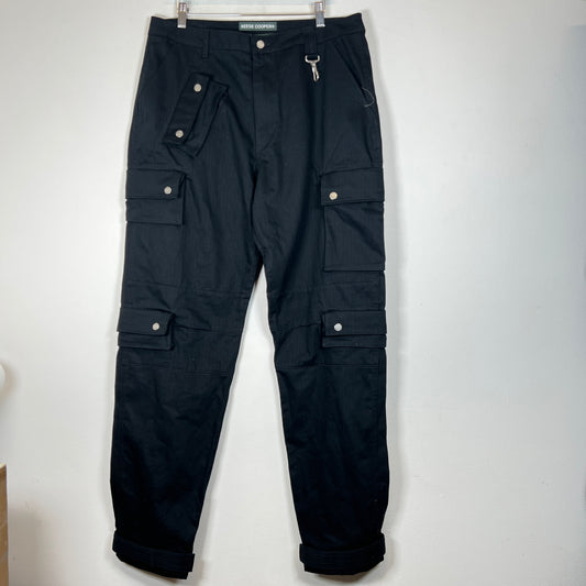 Reese Cooper Black Tactical Cargo Pants Size 34