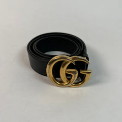 Gucci Gold GG Belt