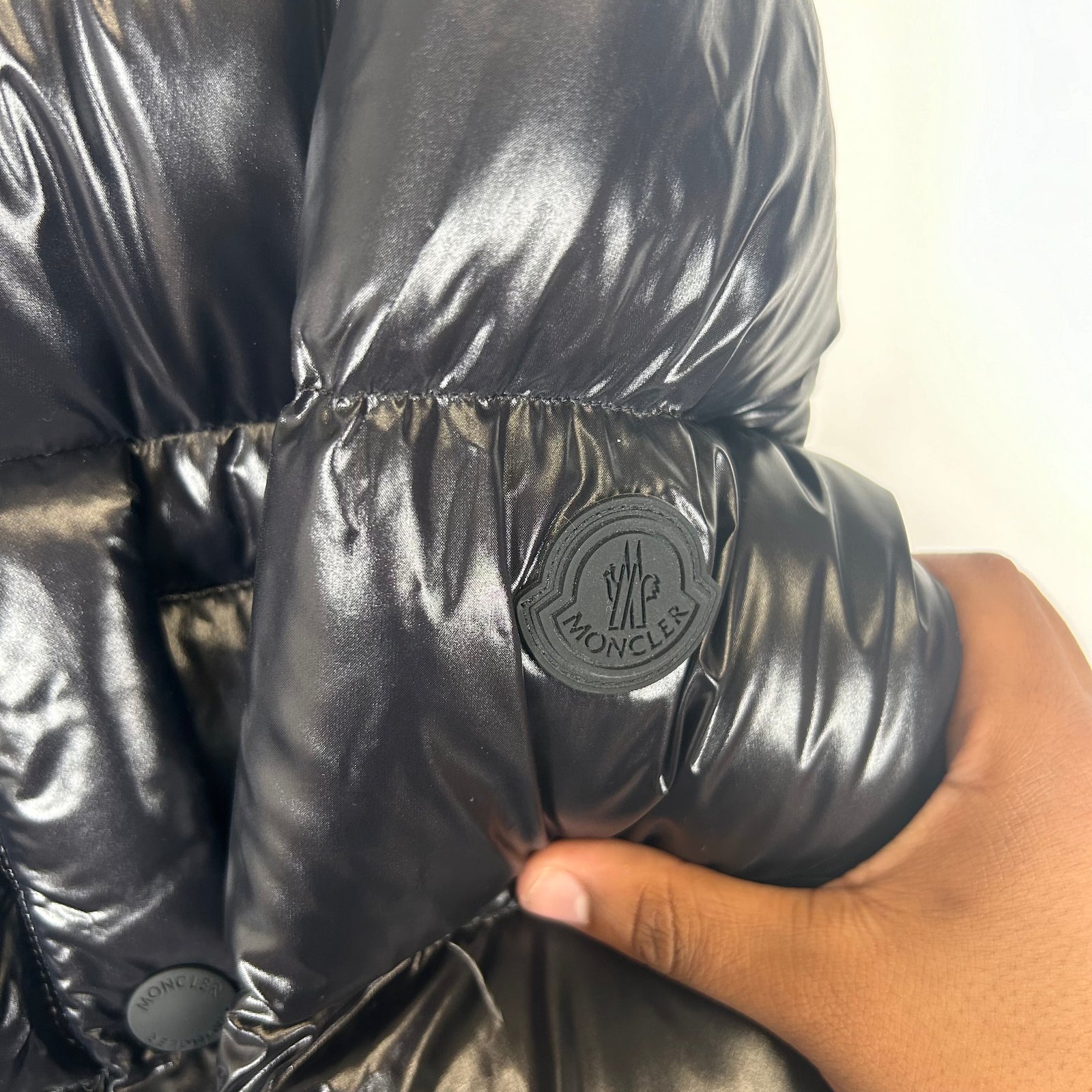 Moncler Black Clair Giubbotto Puffer Jacket Size 4