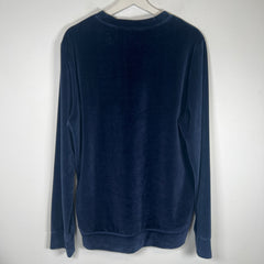 APC Navy Velour Crewneck Size L