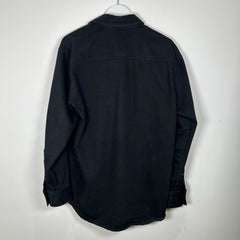 Raf Simons Black Jean Button-Up Size Small
