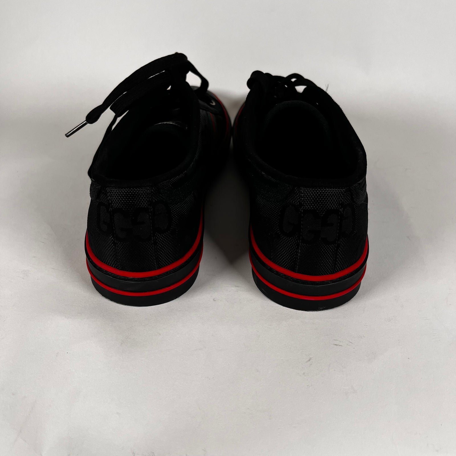 Gucci Black GG Tennis 1977 Sneaker Size 11
