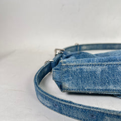Givenchy Washed Denim Voyou Mini Shoulder Bag