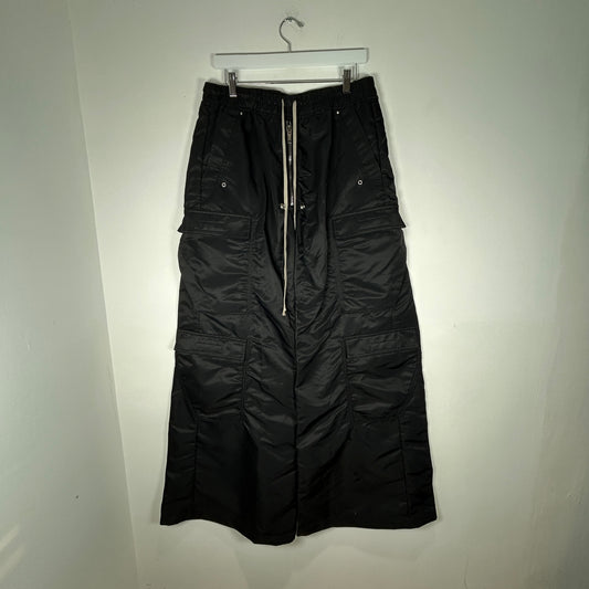 Rick Owens Nylon Double Bela Cargos Size L