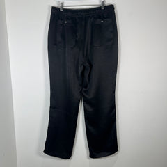 Needles Black Satin Pants Size L