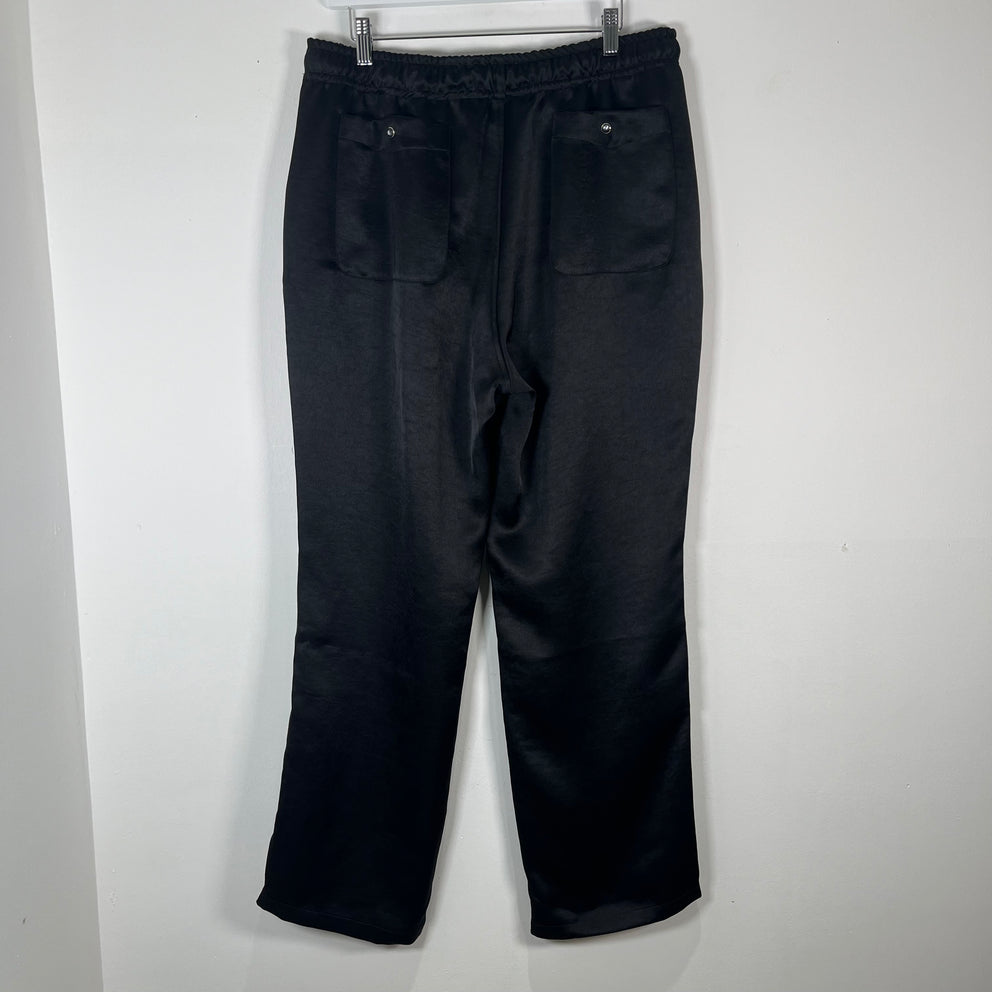 Needles Black Satin Pants Size L