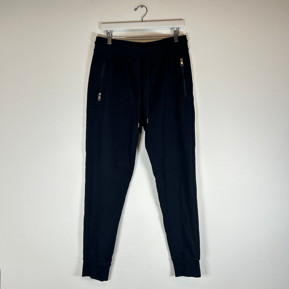 Moncler Navy Drawstring Joggers Size L
