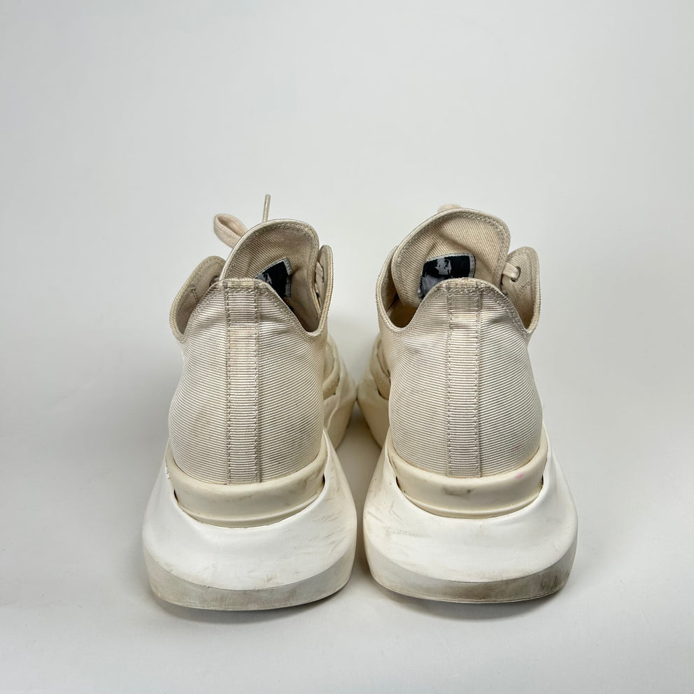 Rick Owens DRKSHDW Natural Milk Abstract Size 41