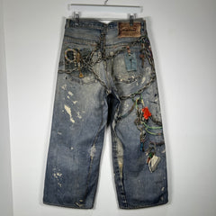Acne Studios 1981 Trompe l'oeil Jeans Size 46
