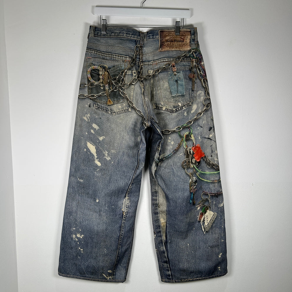 Acne Studios 1981 Trompe l'oeil Jeans Size 46