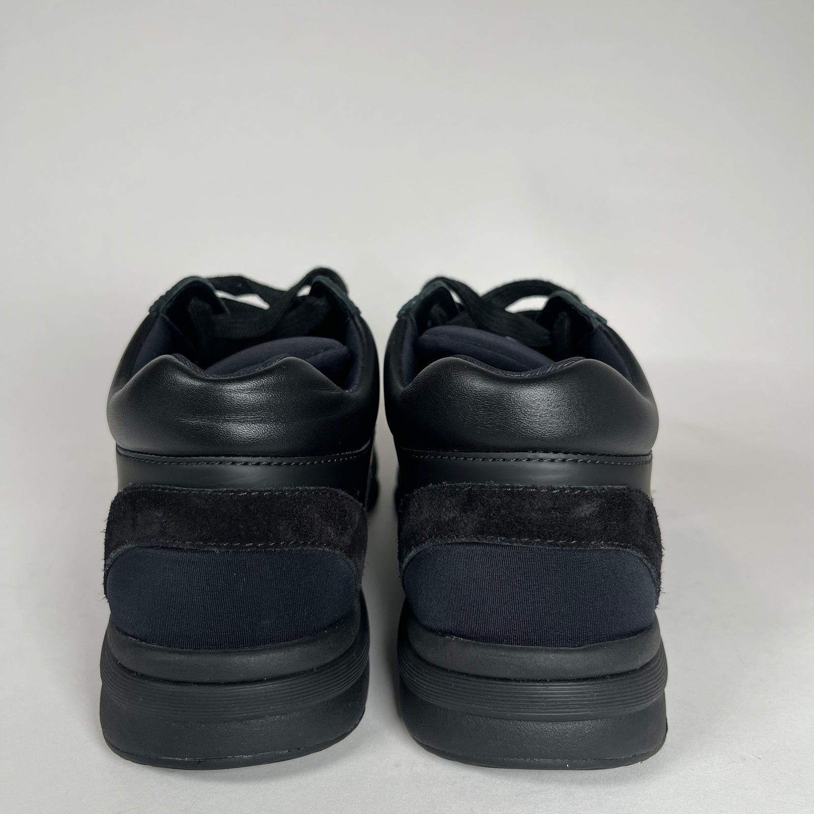 Chanel All Black Tennis Trainer Size 36