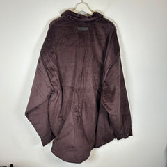 Fear of God Essentials Plum Corduroy Jacket Size XXL