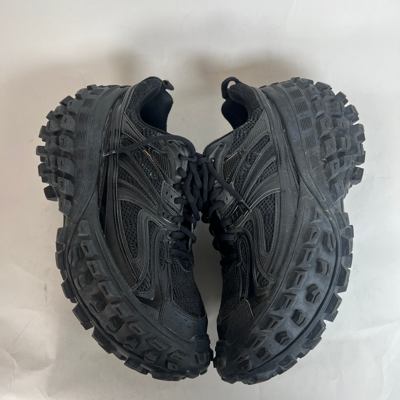 Balenciaga Black Defenders Size 44