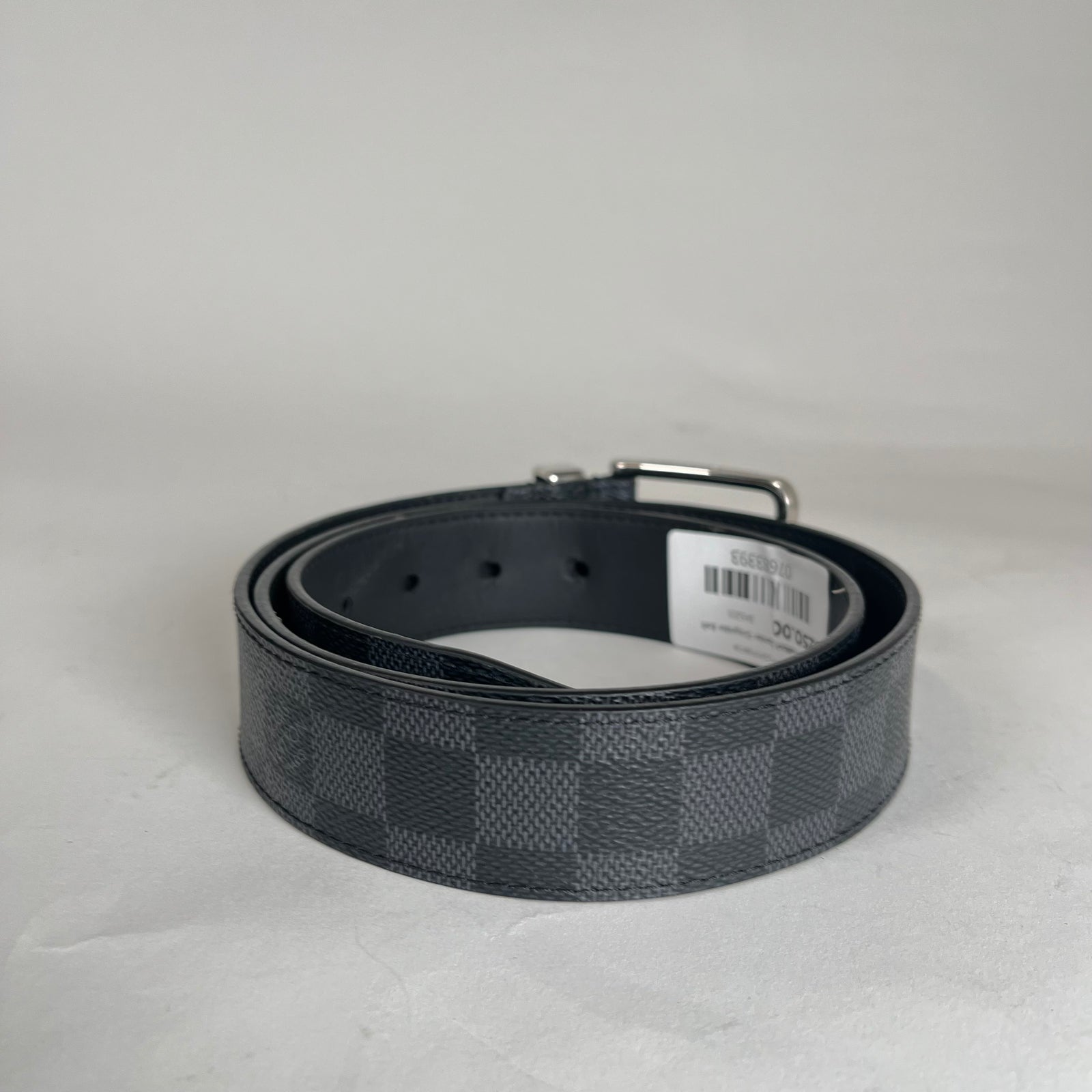 Louis Vuitton Damier Graphite Belt