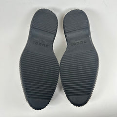 Gucci Beige Horsebit GG Creeper Loafers Size GG 10.5