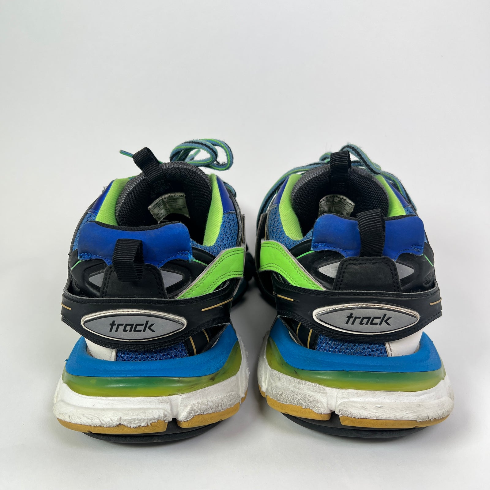 Balenciaga Black/Blue Track Sneaker