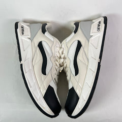 Off-White White/Black Runner-B Sneaker Size 44