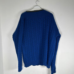 Raf Simons Cable Knit Zipper Sweater Size XXL