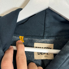 Gallery Dept Navy Reversible Hoodie Size S