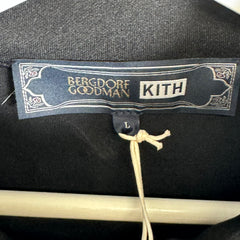Kith x Bergdorf Goodman Black Track Jacket Size L