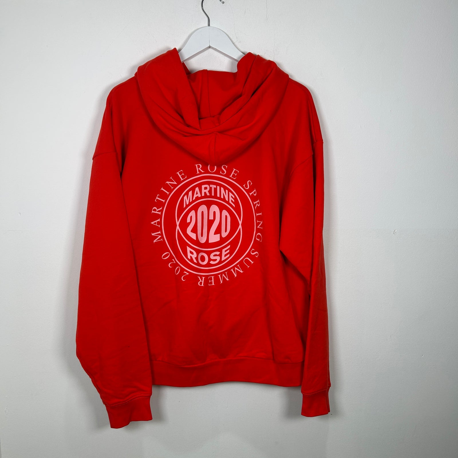 Martine Rose Red Classic Hoodie Size Medium