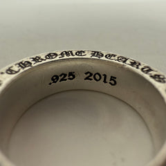 Chrome Hearts 'NYC' Spacer Ring Size 6