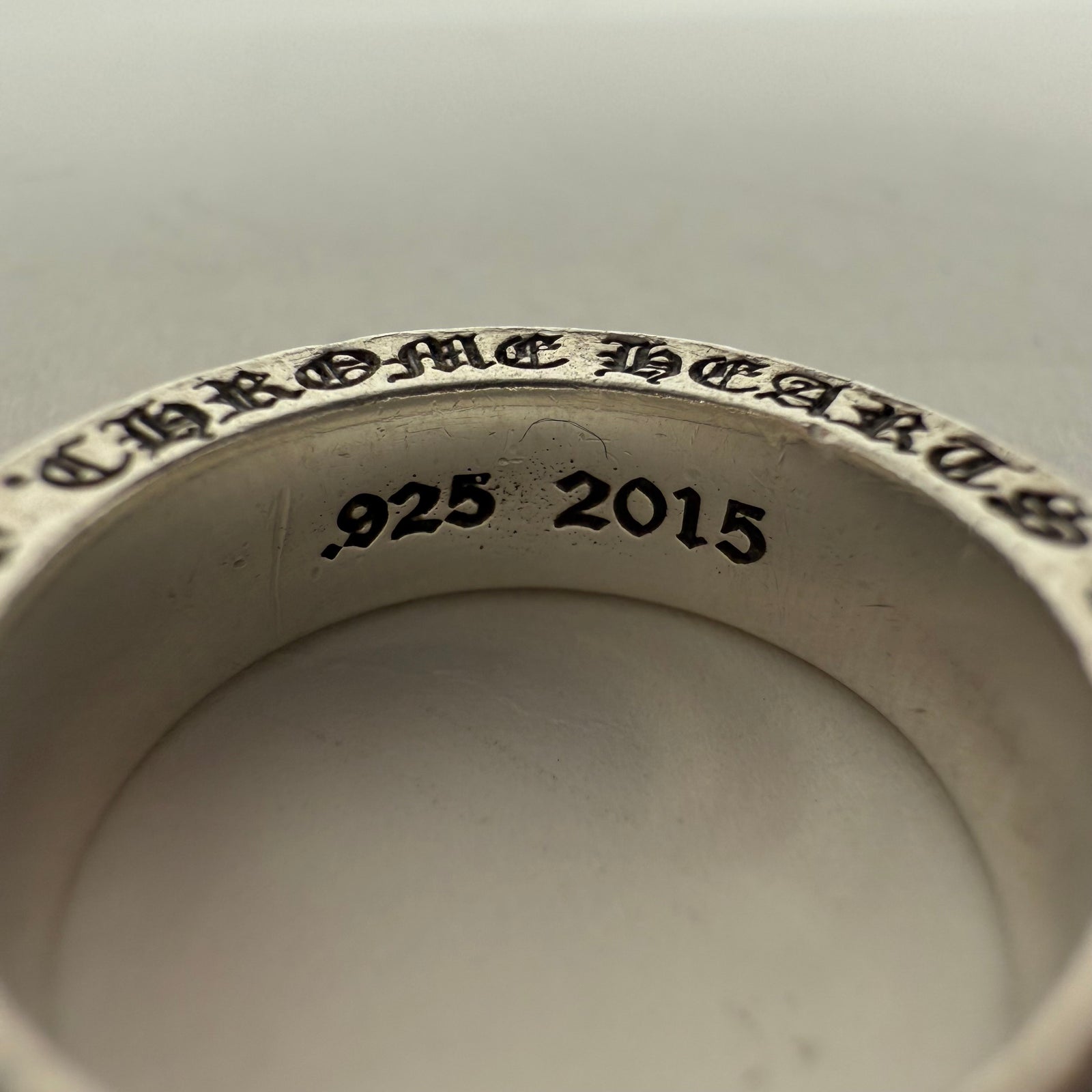 Chrome Hearts 'NYC' Spacer Ring Size 6