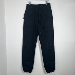 Readymade Black Cargo Field Pants Size 2