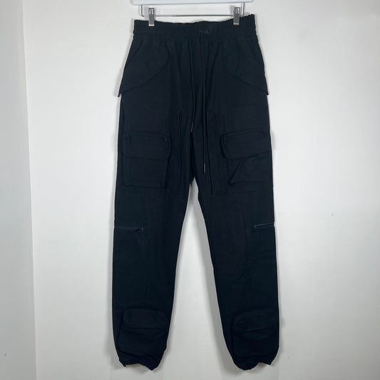 Readymade Black Cargo Field Pants Size 2