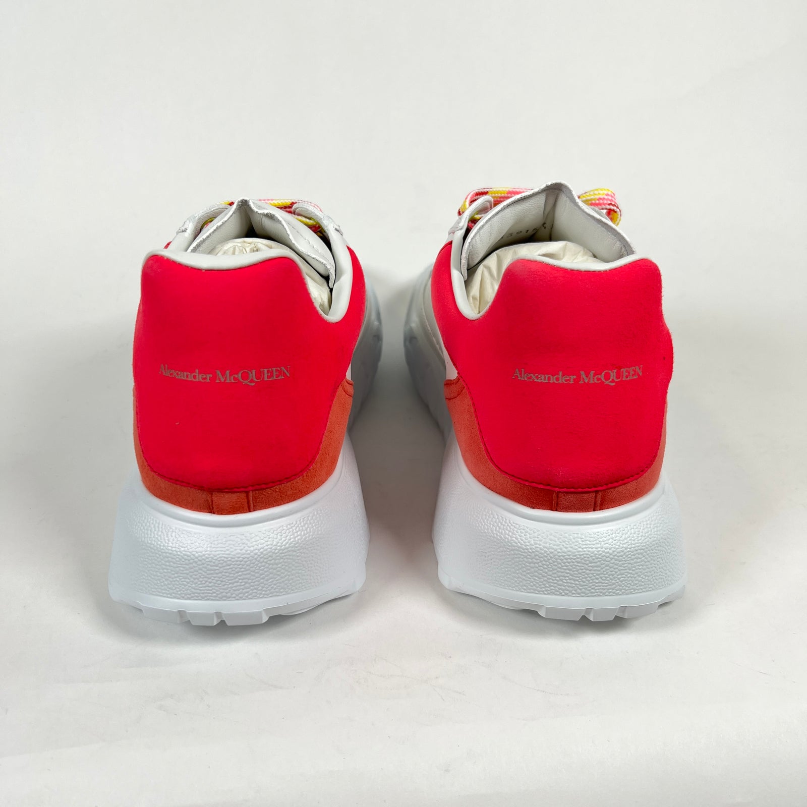 Alexander Mcqueen New Court Sneaker W/Pink Size 41