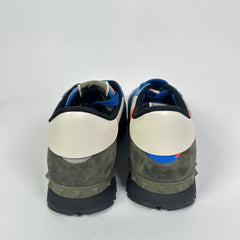 Valentino Blue Camo Rockrunner Sneakers