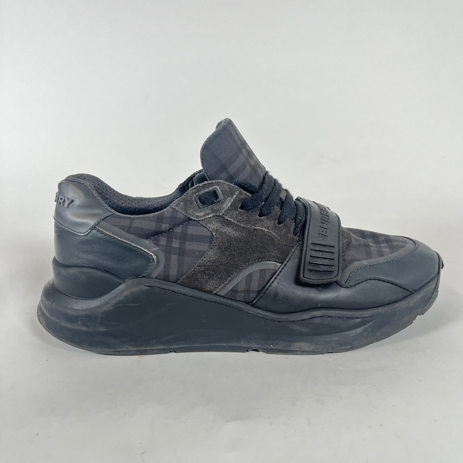 Burberry Black Ramsey Sneakers Size 43