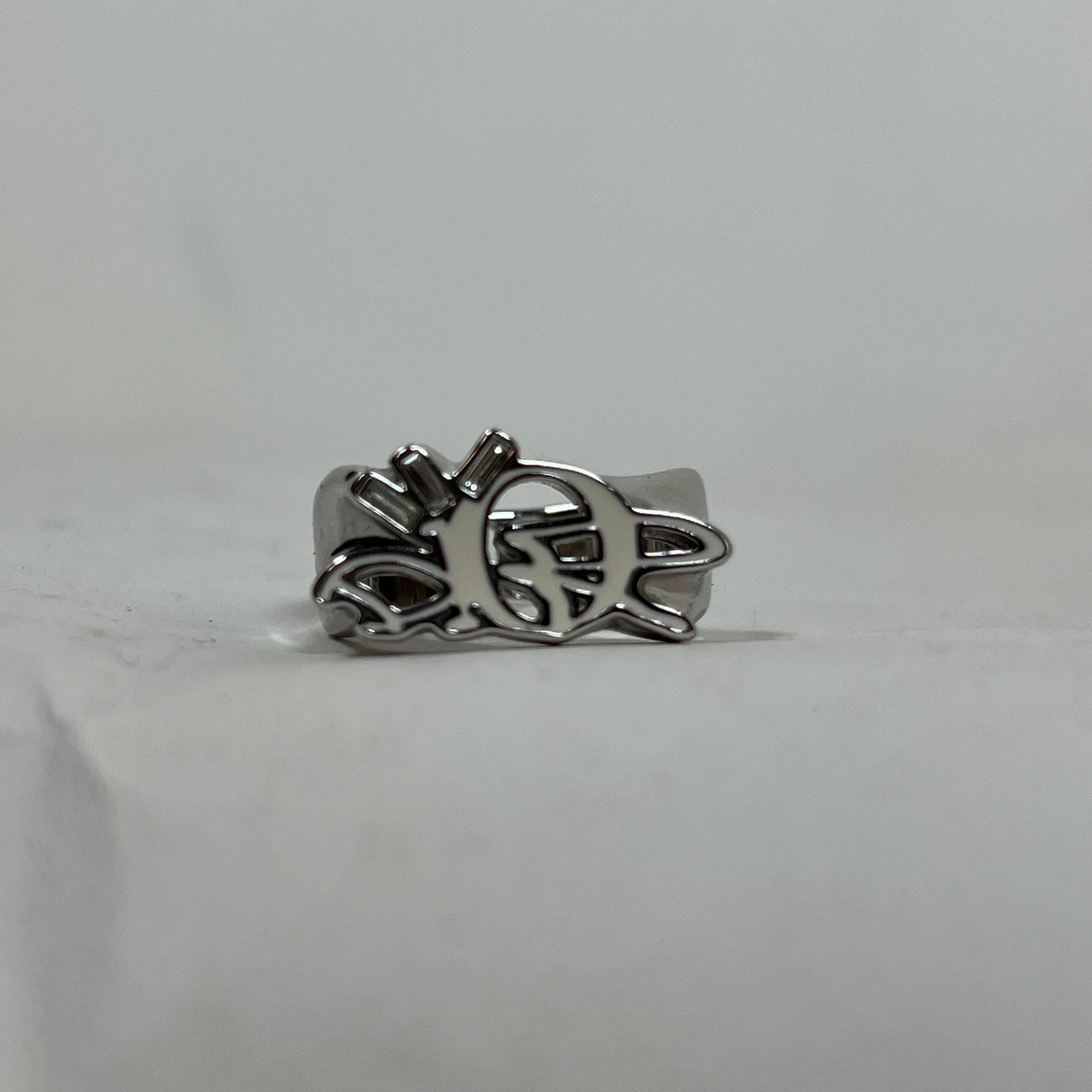 Dior x Cactus Jack Silver Ring Size M