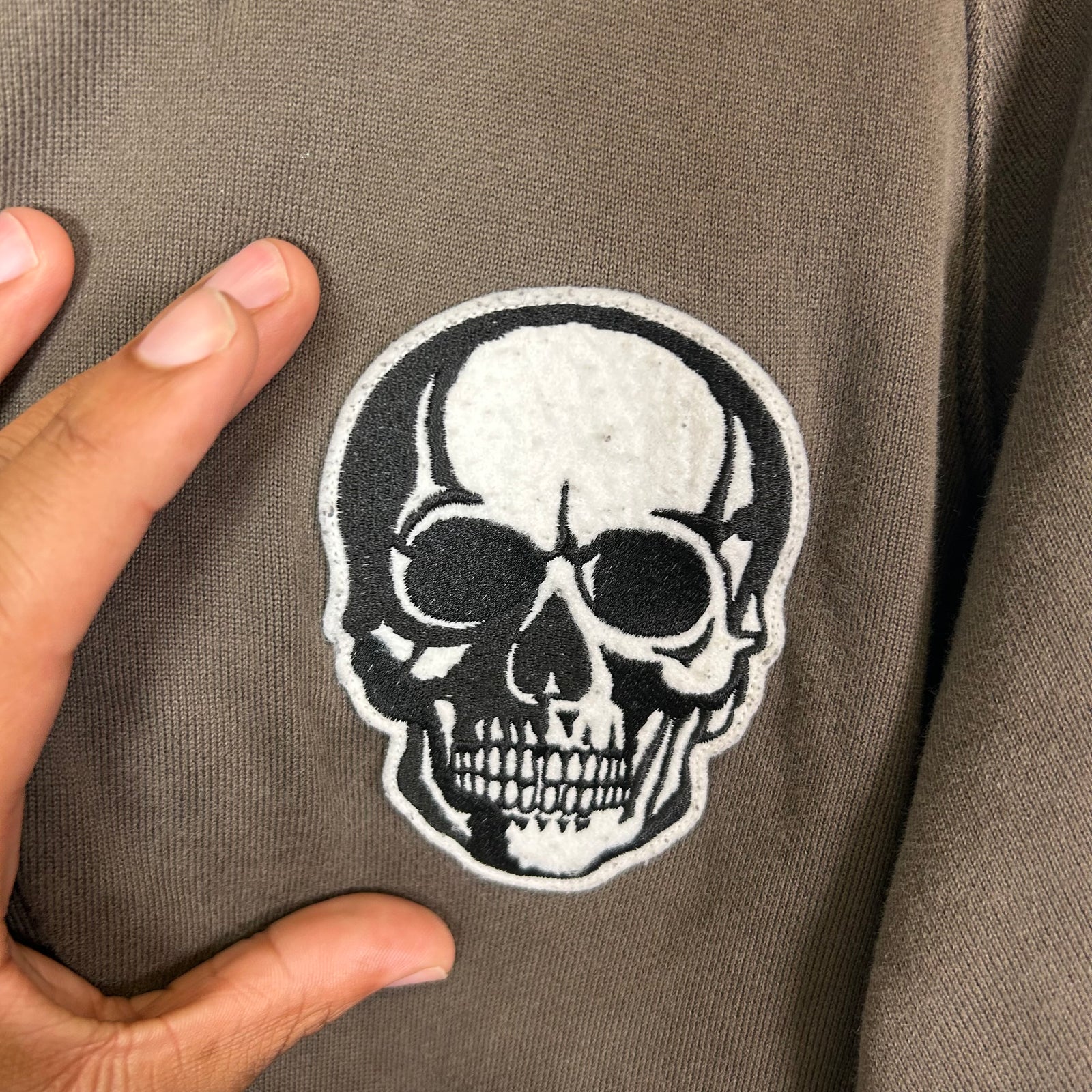 Number (N)ine SS04 'Dream Baby Dream' Double Skull Hoodie Size 4