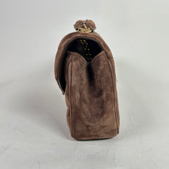 Saint Laurent Small Matelasse LouLou Suede Bag