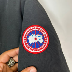 Canada Goose Black Langford Parka Jacket Size XL