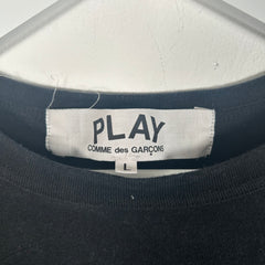 CDG Play Heart Long-Sleeve Size L