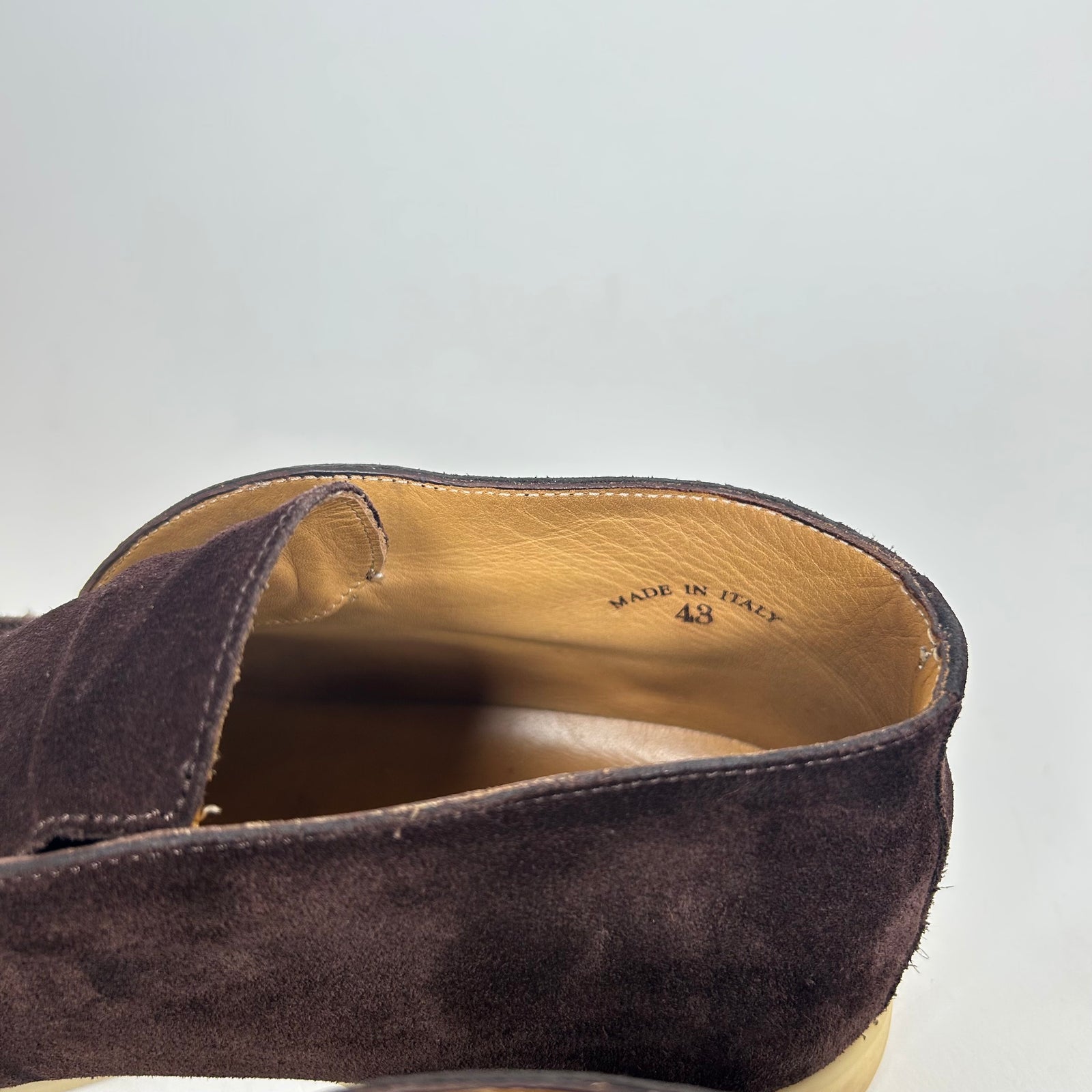 Loro Piana Brown Open Walks Size 43